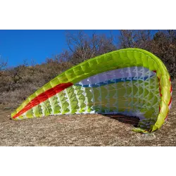 Voile de parapente légère monosurface Air Design UFO - Couleur Yoda Green