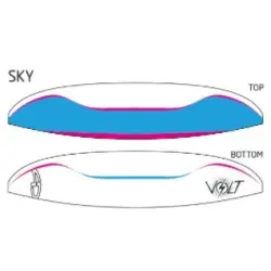 Voile de parapente en C Airdesign Volt 4 - Couleur Sky
