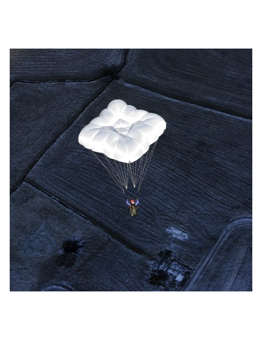 KORTEL DESIGN - KRISIS KARRE - Parachute carré parapente