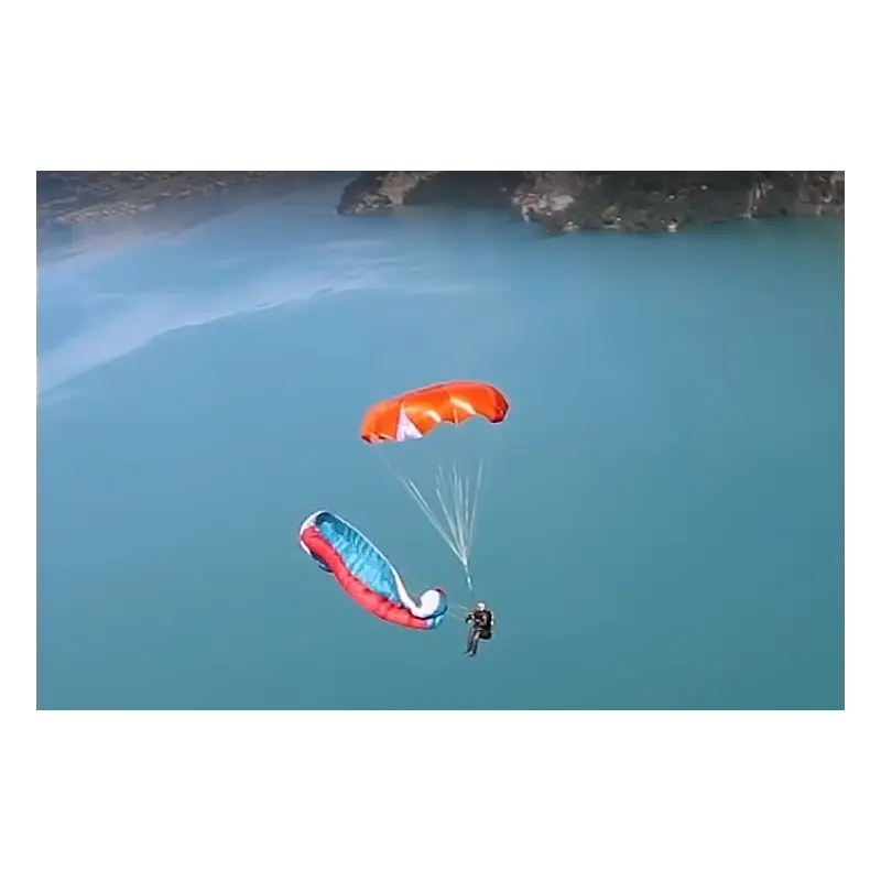 Parachute de secours tandem - Companion SQR light biplace - Ouverture 1
